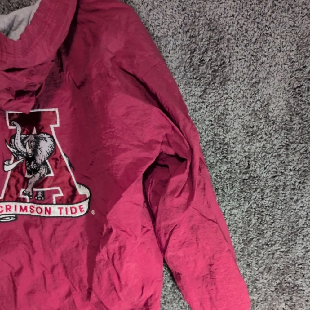 Alabama Crimson Tide Starter Jacket Size Xl Vintage NCAA - Picture 5 of 9